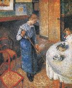 The Little country maid Camille Pissarro